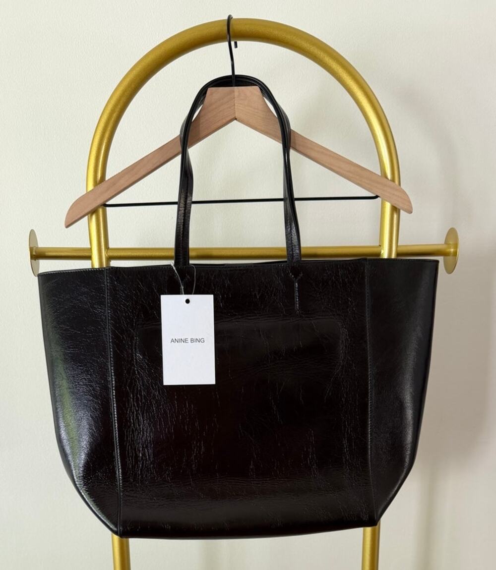 Anine Bing, NEW,  Black Large Tote- One of a Kind! Artist Prototype
